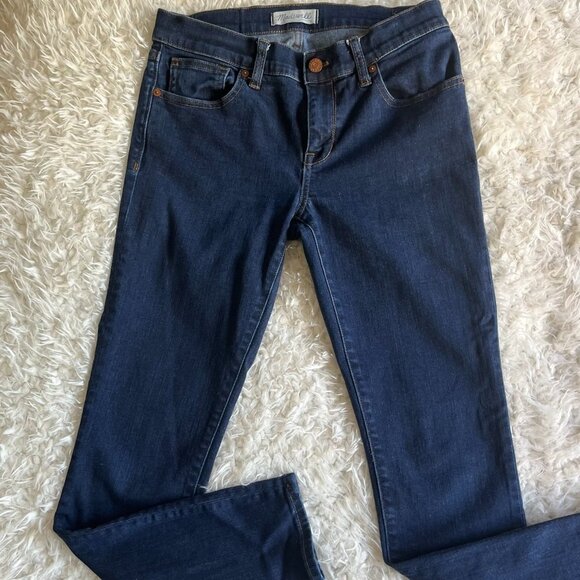 Madewell Denim - Madewell Skinny Jeans Blue Dark‎ Wash Size 28. Excellent Used Condition.